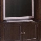 Angela Cappuccino Wall Unit Tv Stand