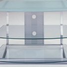 Benjamin Extra Modern Glass / Metal TV Stand