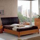 Natural Wood Modern Bedroom Set