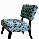 Club   Chair  in   Pattered   Fabric