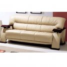 Sherman contemporary Leather Sofa