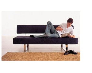 ID-K18  //  Modern Dark Blue Sofa Bed