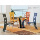 Coloured Dining Room Set (5 pcs set)