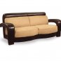 Two-toned Leather Sofa in 2 Combinations