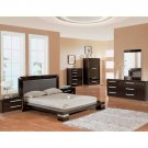 European-Brown Style Bedroom Set