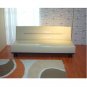JM-Slick //  White Contemporary Leatherette Sofa-Sleeper Slick