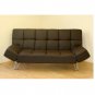 JM-Uptown(203_794) // Leatherette dark brown klick klack  Futon sofa bed  Uptown (203_794)