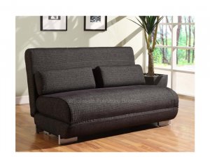 Ls-YLE // Yale Convertible sofa  Bed Black by Lifestyle Solutions
