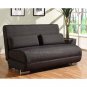 Ls-YLE // Yale Convertible sofa  Bed Black by Lifestyle Solutions