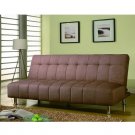 C_300119 // Tan Microfiber SOFA BED - C  19