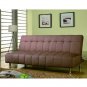 C_300119 // Tan Microfiber SOFA BED - C  19