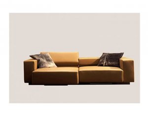 Boss Half-Leather Sofa
