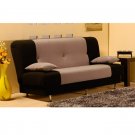 KLM-Jenna_f_bg_& _br // Jenna Sofa Bed  Beige and Broun W/ STORAGE
