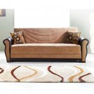 KLM Classica 05/272  //  Sofa Bed  Fabric  Brown 05/272