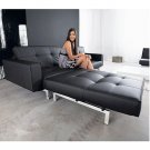 INN158 // Innovation USA - OZ Leather Convertible Sofa