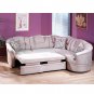 SS_Palmera // Palmera Storage Sectional  in  Rainbow Beige Color by Istikbal/Sunset