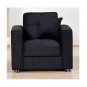 SS Elegant // Sectional in Microfiber Black by Istikbal/Sunset