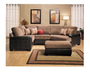 5060 SET-1 // ACME Frederic Sectional Sofa Set