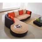 K66A Modern Sectional Sofa With Coffee Table