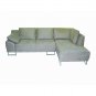 AH-497 // Microfiber Modern Sectional 497 in Gray Color