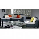 Eho-M0102 // Moreno Three-Pieced Modern Two-Toned Design Sectional