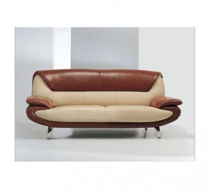 Model: GF-210  //  Kit Carson contemporary Leather Sofa
