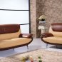 Model: GF-210  //  Kit Carson contemporary Leather Sofa