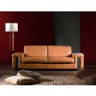 Eho-JB670  //  Light Brown Leather Modern Style Sofa