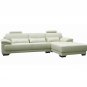 WSI-670  //  Aspen Leather Sectional Sofa Set with High Back