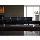 ESF-M109  //  Black Premium Leather Living Room Nondo M109 Sectional