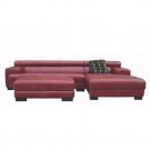 WSI-626  //  Bradford Top-grain Leather Sectional Sofa Set
