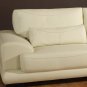 CR-Lima  //  LimaLima  Top Grain White Leather Contemporary Sofa Sectional