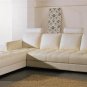 Eho-TD809  //   Robere Italian Leather Sectional with Oak Legs