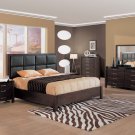 Wenge Color Modern Bedroom Set With Platform Bed Canada
