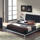 Toledo Black Color Bedroom Set with Platform Bed
