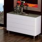 Toledo White Bedroom Set with Platform Bed