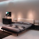 Soho Modern Bedgroup Set with Leather Headboard