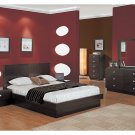 Onix Modern Wenge Bedroom set (Queen/King)