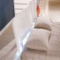Modern Style White Shiny Rectangular Headboar Bedroom