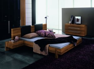 Modern Designer Bedroom Set With Platform Bed From Gap