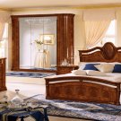 Klassica Contemporary Walnut Bedroom Set
