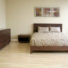 Harley 4pc Bedroom Set in Rich Walnut Finish