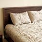 Harley 4pc Bedroom Set in Rich Walnut Finish