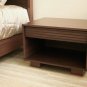 Harley 4pc Bedroom Set in Rich Walnut Finish