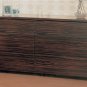 Graceful Rio Bedroom Set - Wenge Gentle Curved Platform Bed