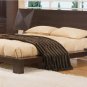 Dark Brown Modern Style Platform Soho Bedroom Set