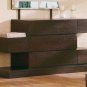 Dark Brown Modern Style Platform Soho Bedroom Set