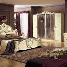 Barocco Ivory Traditional Design Bedroom Set