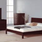 Alpha Modern Bedroom Set in Wenge Color