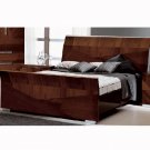 ESF-Capri  //  Brown Wooden Sleigh Bed Capri Collection by ESF Furniture